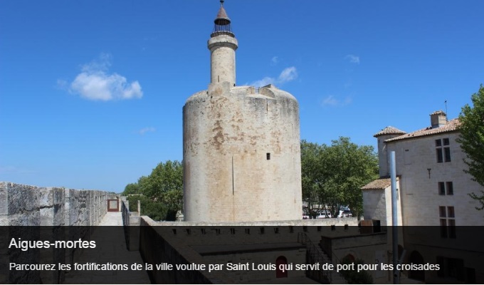 Cliquez sur l'image pour accéder à la fiche sortie d'Aigues-mortes