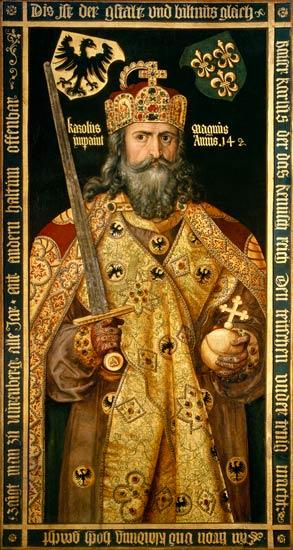 L'empereur Charlemagne par Albrecht Durer