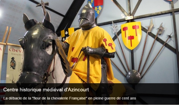 Cliquez sur l'image pour accéder à la fiche sortie du centre historique médiéval d'Azincourt