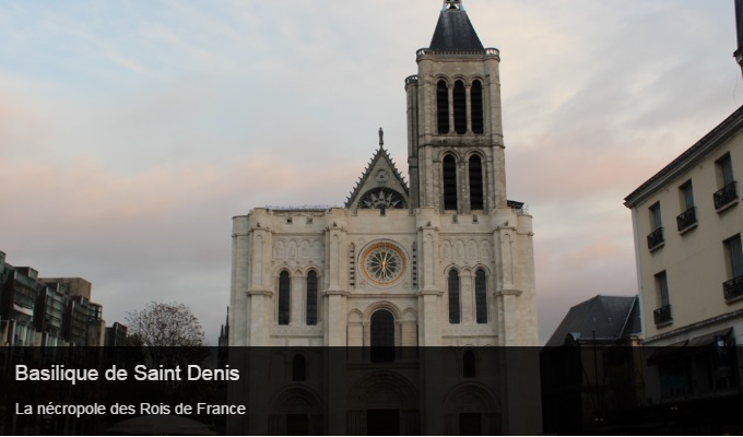 Cliquez sur l'image pour accéder à la fiche sortie de la basilique de Saint Denis