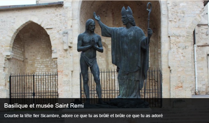 Cliquez sur l'image pour accéder à la fiche sortie de la basilique et du musée Saint Remi