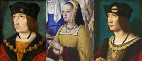 Charles VIII, Anne de Bretagne et Louis XII