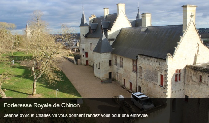 Cliquez sur l'image pour accéder à la fiche sortie de la forteresse royale de Chinon