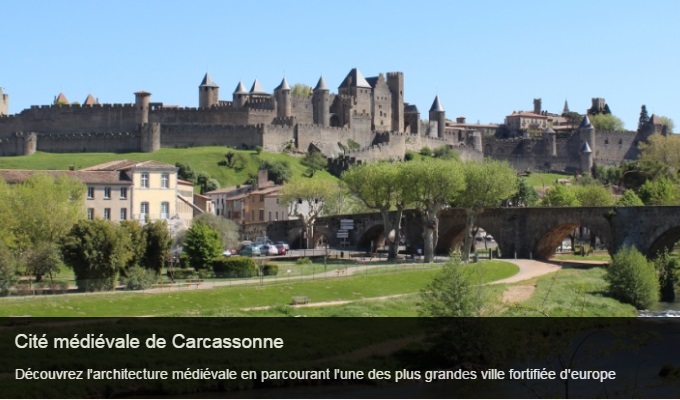 Cliquez sur l'image pour accéder à la fiche sortie de la cité médiévale de Carcassonne