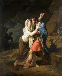 Eponine et Sabinus par Nicolas-André Monsiau