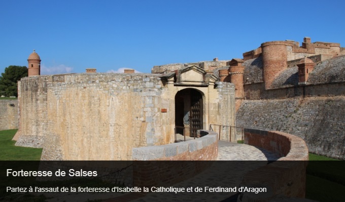 Cliquez sur l'image pour accéder à la fiche sortie de la Forteresse de salses