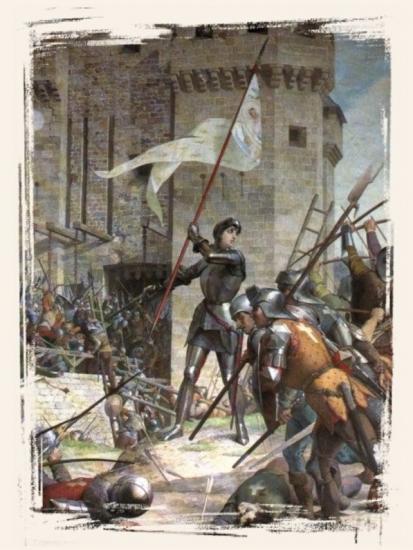 Jeanne d'Arc au siège d'Orléans par Jules Lenepveu