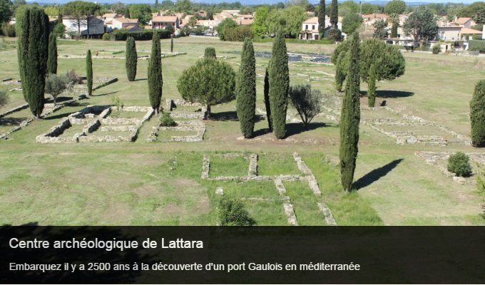 Cliquez sur l'image pour accéder à la fiche sortie du site archéologique de Lattara