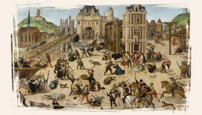 Le massacre de la Saint-Barthélemy (24 août 1572) par Francois Dubois