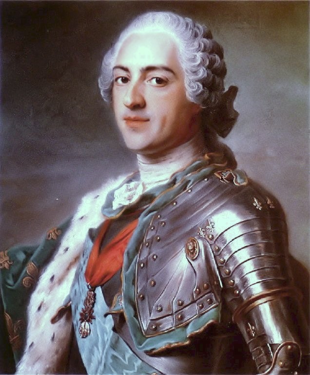Louis XV par Maurice Quentin de la Tour