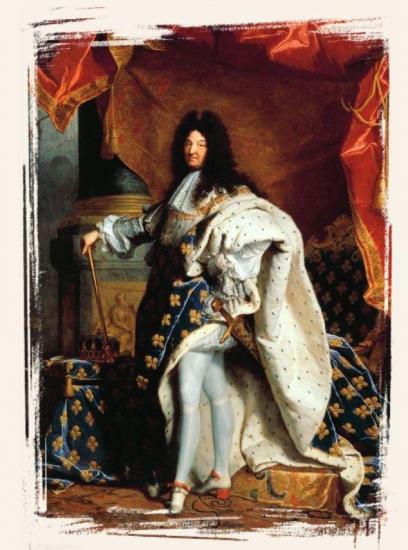 Louis XIV par Hyacinthe Rigaud - Roi de France de 1643 à 1715