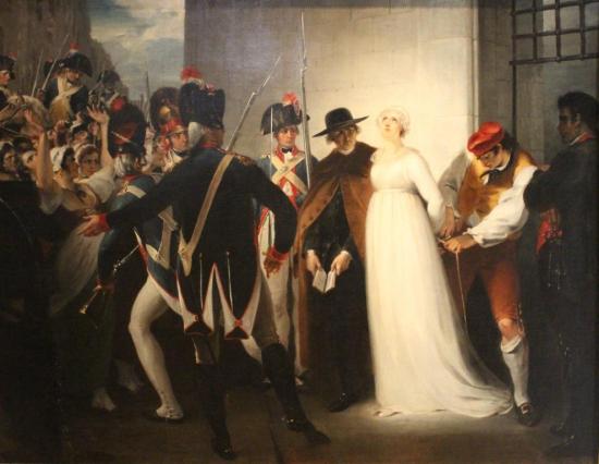 Marie-Antoinette quittant la conciergerie le 16 octobre 1793 - William Hamilton