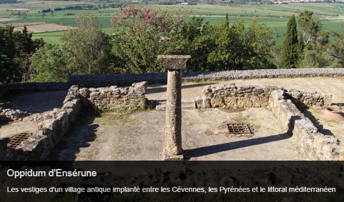 Cliquez sur l'image pour accéder à la fiche sortie de l'oppidum d'Ensérune