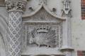 Porc épic sur la facade du château de Blois