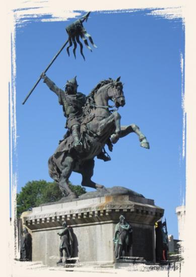 Statue de Guillaume le Conquérant à Falaise