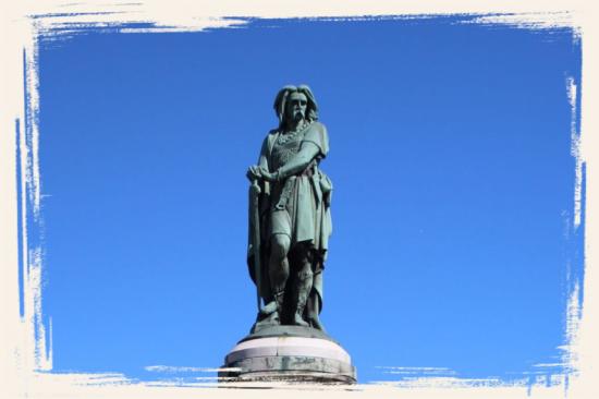 Statue de Vercingétorix à Alise Sainte Reine
