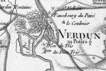 Pour localiser le mémorial de Verdun, cliquez sur la carte