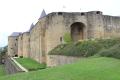 Vue extérieure du château fort