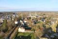 Vue générale de la cité Royale de Loches depuis le donjon